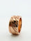 54 Chopard - Bague large en or rose 58 Facettes 3366/A