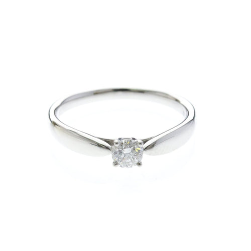 Bague Tiffany & Co. Harmony Solitaire Platinum and Pave Diamonds with RBC Diamond G/VS1 58 Facettes lk0tm2eydk