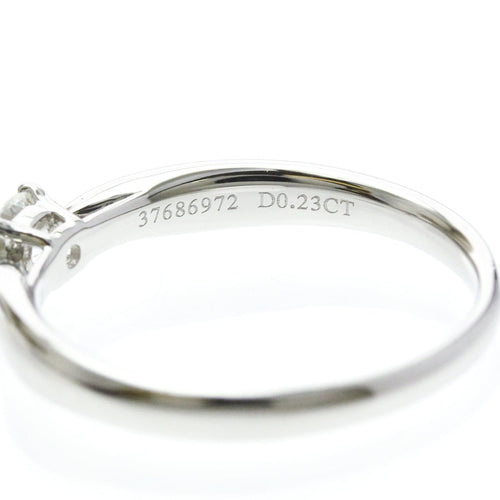 Bague Tiffany & Co. Harmony Solitaire Platinum and Pave Diamonds with RBC Diamond G/VS1 58 Facettes lk0tm2eydk
