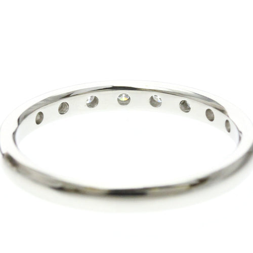 60 Tiffany & Co. - Bague Stacking Band en platine et diamants 58 Facettes wm2oluzi7x