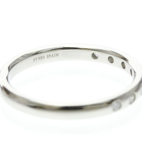 60 Tiffany & Co. - Bague Stacking Band en platine et diamants 58 Facettes wm2oluzi7x