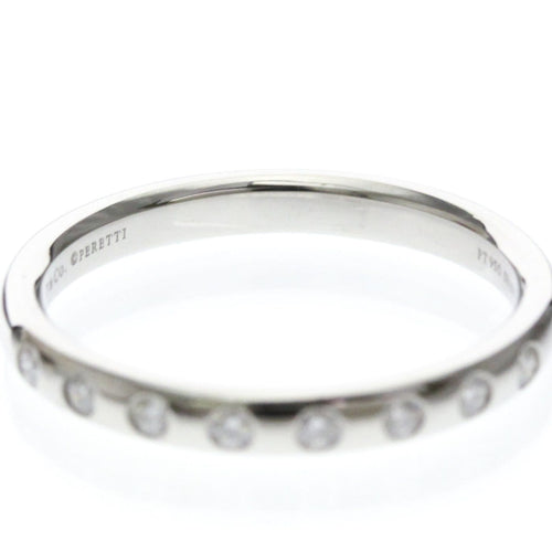 60 Tiffany & Co. - Bague Stacking Band en platine et diamants 58 Facettes wm2oluzi7x