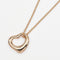 Tiffany & Co. Elsa Peretti - Pendentif Open Heart en or rose et diamants 58 Facettes al4v8l38yq