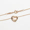 Tiffany & Co. Elsa Peretti - Pendentif Open Heart en or rose et diamants 58 Facettes al4v8l38yq