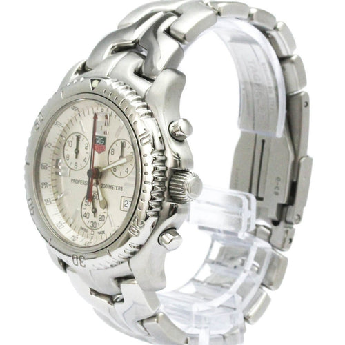 Tag Heuer Link - Montre chronographe quartz en acier 58 Facettes ix7763o4ph