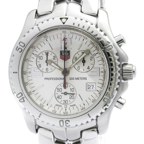 Tag Heuer Link - Montre chronographe quartz en acier 58 Facettes ix7763o4ph