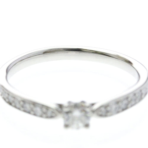 52 Tiffany & Co. Harmony - Bague solitaire en platine et diamants 58 Facettes wosr1tun16