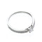 52 Tiffany & Co. Harmony - Bague solitaire en platine et diamants 58 Facettes wosr1tun16