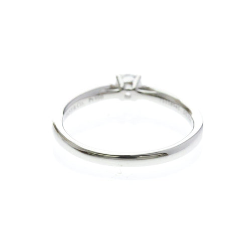52 Tiffany & Co. Harmony - Bague solitaire en platine et diamants 58 Facettes wosr1tun16