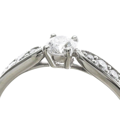 52 Tiffany & Co. Harmony - Bague solitaire en platine et diamants 58 Facettes wosr1tun16