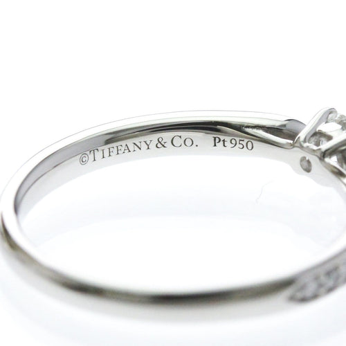 52 Tiffany & Co. Harmony - Bague solitaire en platine et diamants 58 Facettes wosr1tun16