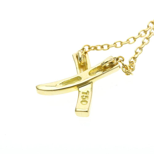 Tiffany & Co. Paloma Picasso - Pendentif Graffiti X en or jaune 18K 58 Facettes cuy8ek03qj