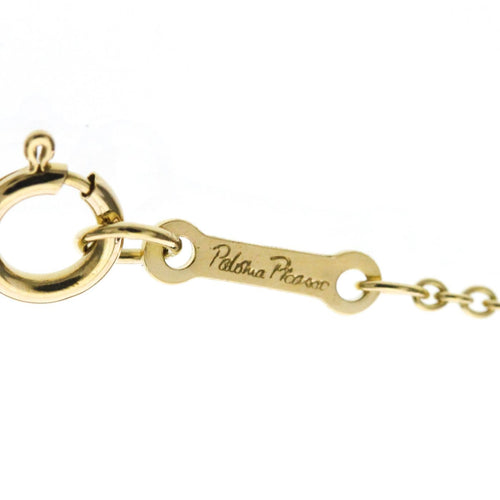 Tiffany & Co. Paloma Picasso - Pendentif Graffiti X en or jaune 18K 58 Facettes cuy8ek03qj