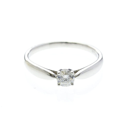 Tiffany & Co. Harmony Solitaire Platinum with RBC Diamond I/VS1 58 Facettes eib31q7ewz