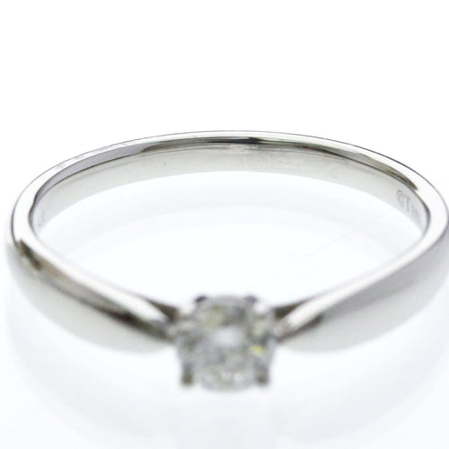 Tiffany & Co. Harmony Solitaire Platinum with RBC Diamond I/VS1 58 Facettes eib31q7ewz