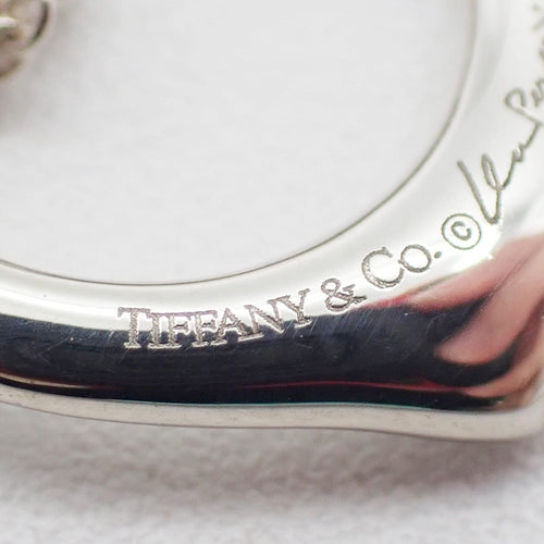 Tiffany & Co. Elsa Peretti - Pendentif Open Heart en argent 58 Facettes woody1zpju
