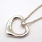 Tiffany & Co. Elsa Peretti - Pendentif Open Heart en argent 58 Facettes woody1zpju