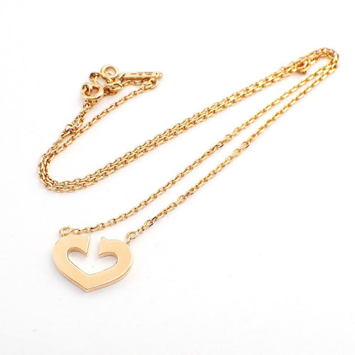 Pendentif Cartier C Heart - Pendentif en or jaune 18K 58 Facettes au5t7g8dim