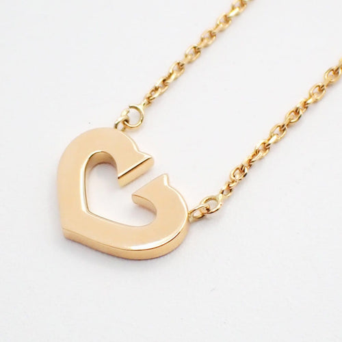 Pendentif Cartier C Heart - Pendentif en or jaune 18K 58 Facettes au5t7g8dim