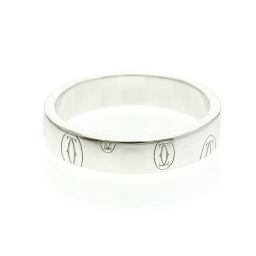 Cartier Logo de Cartier Band 18K White Gold 58 Facettes lx6g9663ci