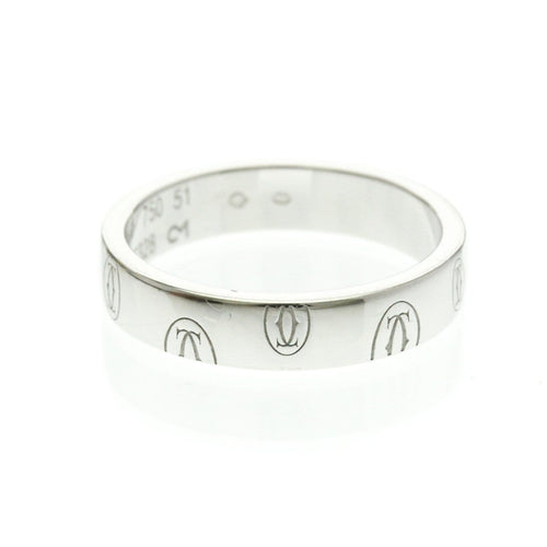 Cartier Logo de Cartier Band 18K White Gold 58 Facettes lx6g9663ci