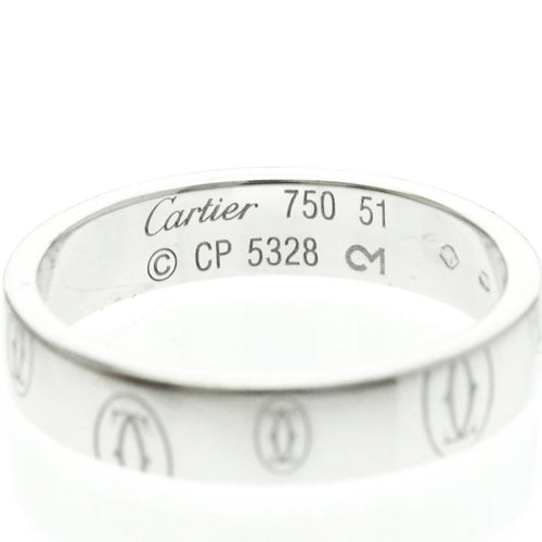 Cartier Logo de Cartier Band 18K White Gold 58 Facettes lx6g9663ci