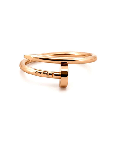 53 Cartier Juste un Clou - Bague en or rose 58 Facettes Ac13229