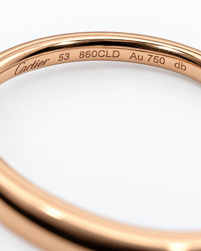 53 Cartier Juste un Clou - Bague en or rose 58 Facettes Ac13229