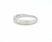 56 Bague en or blanc et diamants 0,66 ct 58 Facettes 11381