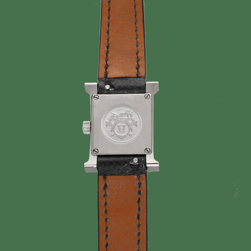 Hermès Heure H Mini - Montre en acier 58 Facettes FB11904