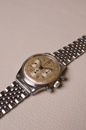 Montre AR & JE Meylan - Montre chronographe en acier 58 Facettes MONTRE-020