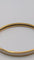 Hermès Uni - Bracelet jonc en plaqué or et émail 58 Facettes 1329