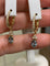 Boucles d'oreilles en or jaune, alexandrites et diamants 58 Facettes earrings