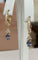 Boucles d'oreilles en or jaune, alexandrites et diamants 58 Facettes earrings
