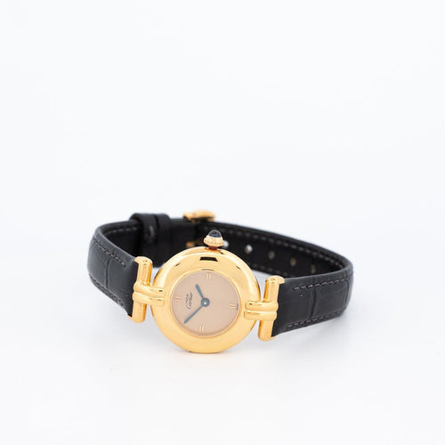Cartier Must Colisée - Montre en vermeil cadran champagne 58 Facettes 592