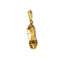 Pendentif Rosato Bags&Shoes - Pendentif sandale à talon compensé en or jaune émaillé 58 Facettes 28759