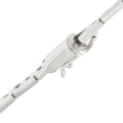 Collier Salvini - Collier à segments en or blanc 18 ct et diamants 58 Facettes 32630