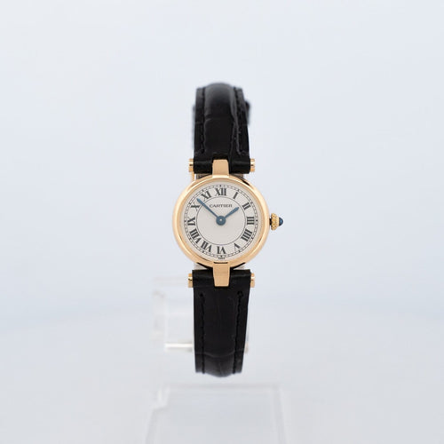Montre Cartier Vendôme - Montre Mini en or jaune, cadran romain ivoire 58 Facettes 594