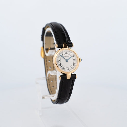 Montre Cartier Vendôme - Montre Mini en or jaune, cadran romain ivoire 58 Facettes 594
