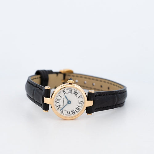 Montre Cartier Vendôme - Montre Mini en or jaune, cadran romain ivoire 58 Facettes 594
