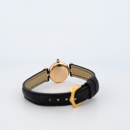 Montre Cartier Vendôme - Montre Mini en or jaune, cadran romain ivoire 58 Facettes 594