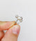 49 Bague antique en platine, perle et diamants taille rose 58 Facettes A07745