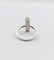 49 Bague antique en platine, perle et diamants taille rose 58 Facettes A07745