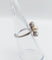 49 Bague antique en platine, perle et diamants taille rose 58 Facettes A07745
