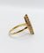 Bague 56 Bague marquise vintage en or 18K et diamants 58 Facettes A07747
