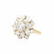 Bague 54 Cartier - Bague Marguerite en or jaune et diamants 58 Facettes 35945
