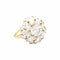 Bague 54 Cartier - Bague Marguerite en or jaune et diamants 58 Facettes 35945