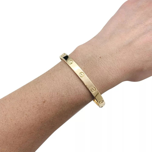 Bracelet Cartier Love - Bracelet classique en or jaune 58 Facettes 35959