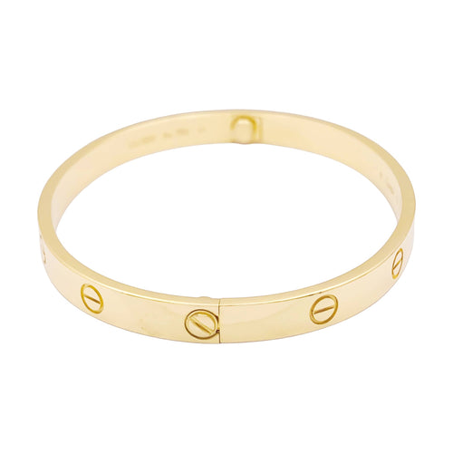Bracelet Cartier Love - Bracelet classique en or jaune 58 Facettes 35959