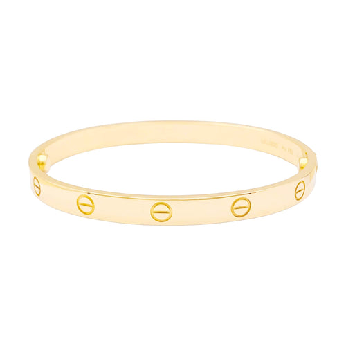 Bracelet Cartier Love - Bracelet classique en or jaune 58 Facettes 35959